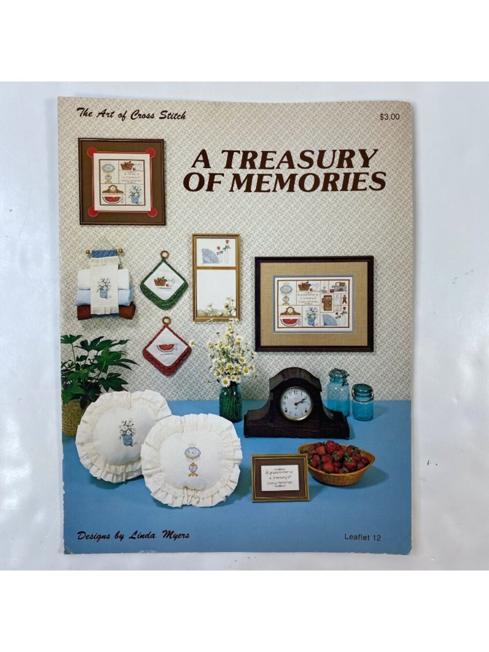A Treasury Of Memories Cross Stitch Pattern Book Linda Myers